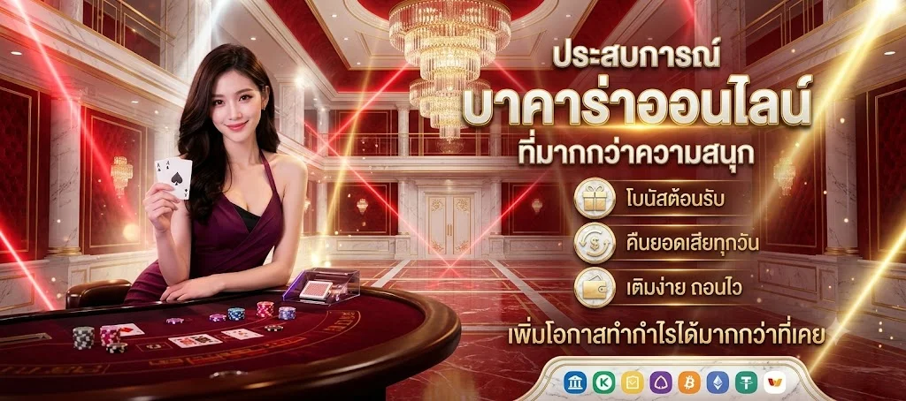 อธิบายกติกาบาคาร่า Player Banker Tie สำหรับมือใหม่